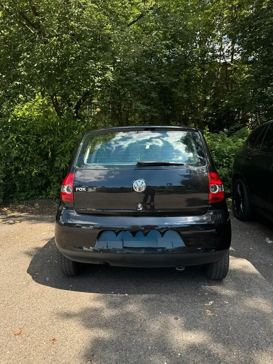 Gebraucht VW Fox 2005 Schwarz Kleinwagen