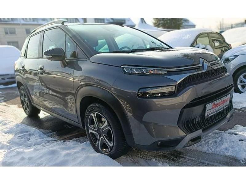 Gebraucht Citroën C3 Feel 110 PS (80 kW) 2022 Grau/typ aussenverkleidung metal (metallic) Kleinwagen