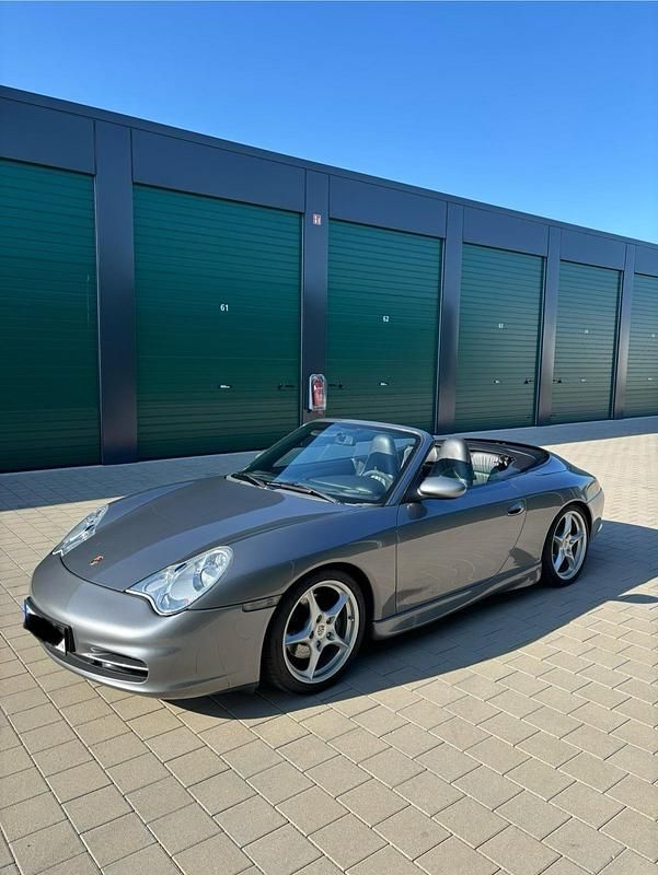Silber Gebraucht 2001 Porsche 911 Carrera Cabriolet Cabrio | 34.000 € (Superpreis) - Bild 1/4