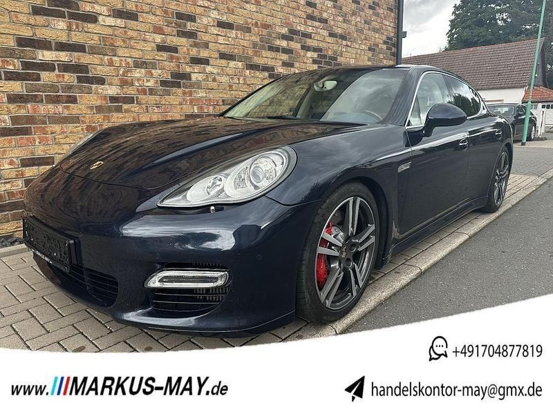 Dunkelblau Gebraucht 2010 Porsche Panamera Turbo Chrono Limousine | 28.999 € (Guter Preis) - Bild 1/4