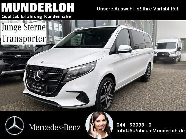 Bergkristallweiß metallic Gebraucht 2025 Mercedes V220 Style Van / Kleinbus | 62.900 € (Fairer Preis) - Bild 1/4