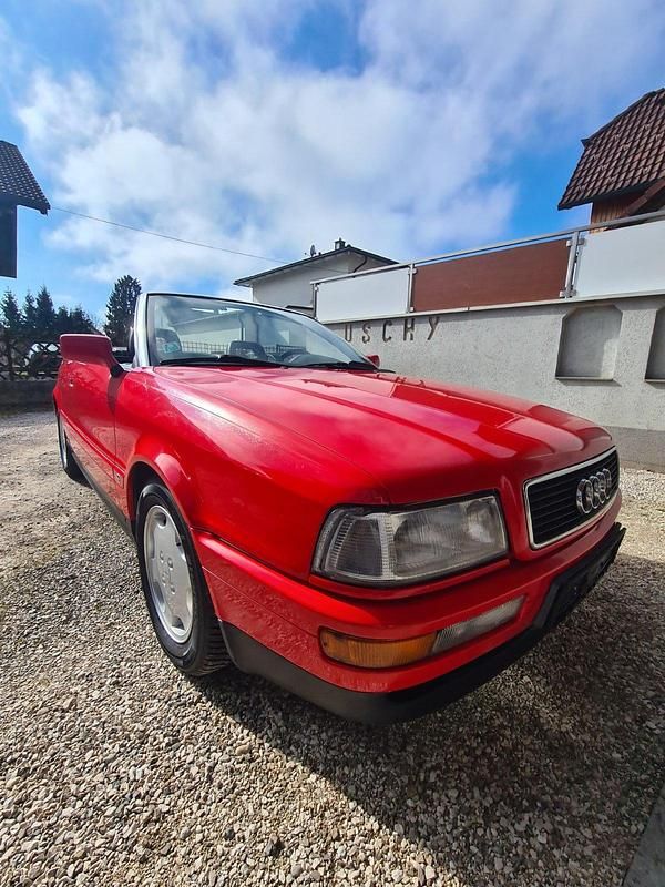 Gebraucht Audi 80 133 PS (97 kW) 1991 Rot Cabrio