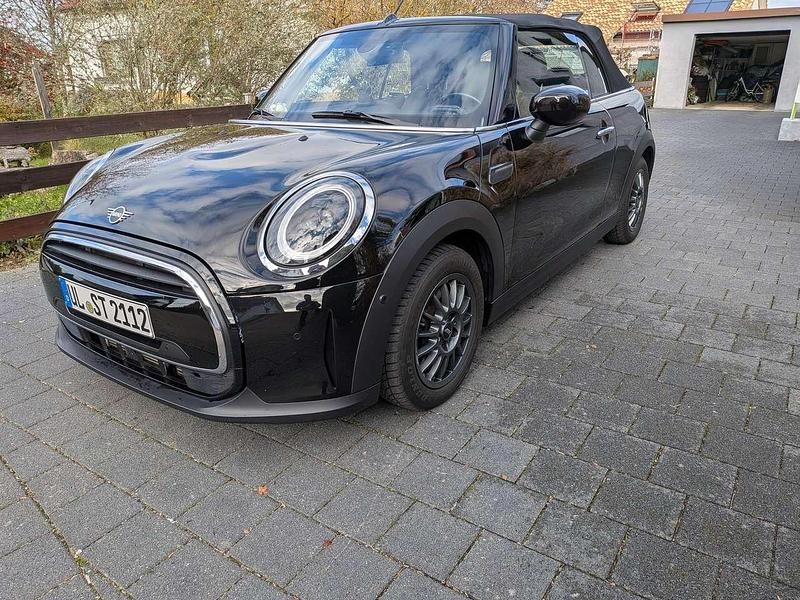 Schwarz Gebraucht 2021 Mini One Cabriolet Cabrio | 18.750 € (Fairer Preis) - Bild 1/4