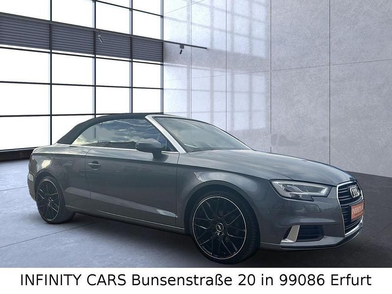 Grau Gebraucht 2016 Audi A3 Cabriolet Sport Cabrio | 13.900 € (Guter Preis) - Bild 1/4