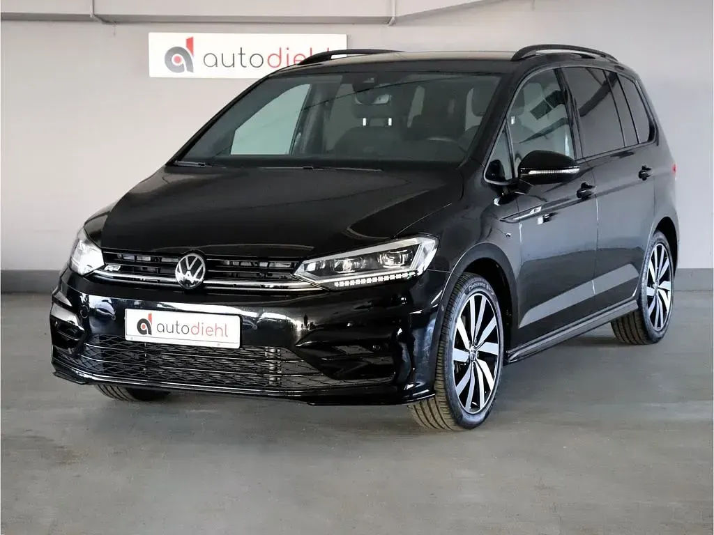 Gebraucht VW Touran R-line 150 PS (110 kW) 2025 Schwarz Van / Kleinbus