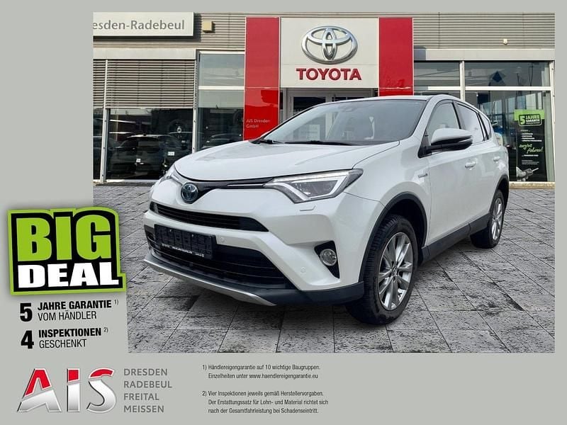 White pearl cs Gebraucht 2017 Toyota RAV4 Hybrid Edition-S SUV | 21.990 € (Guter Preis) - Bild 1/3