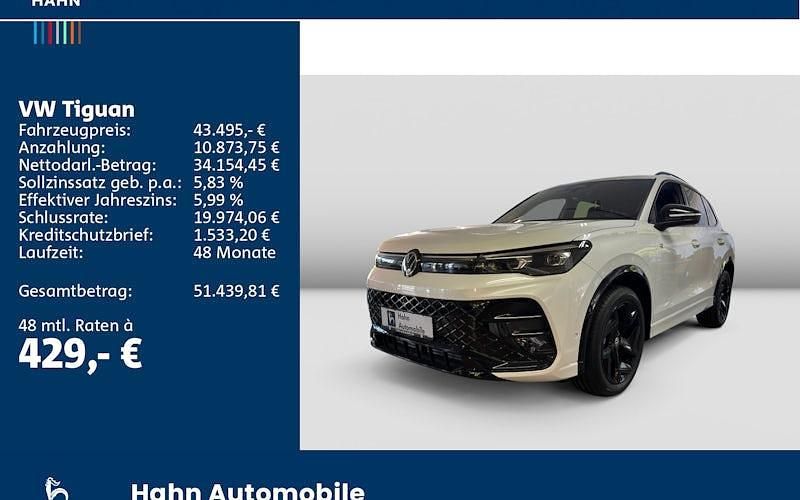 Gebraucht VW Tiguan R-line 150 PS (110 kW) 2025 Weiß SUV