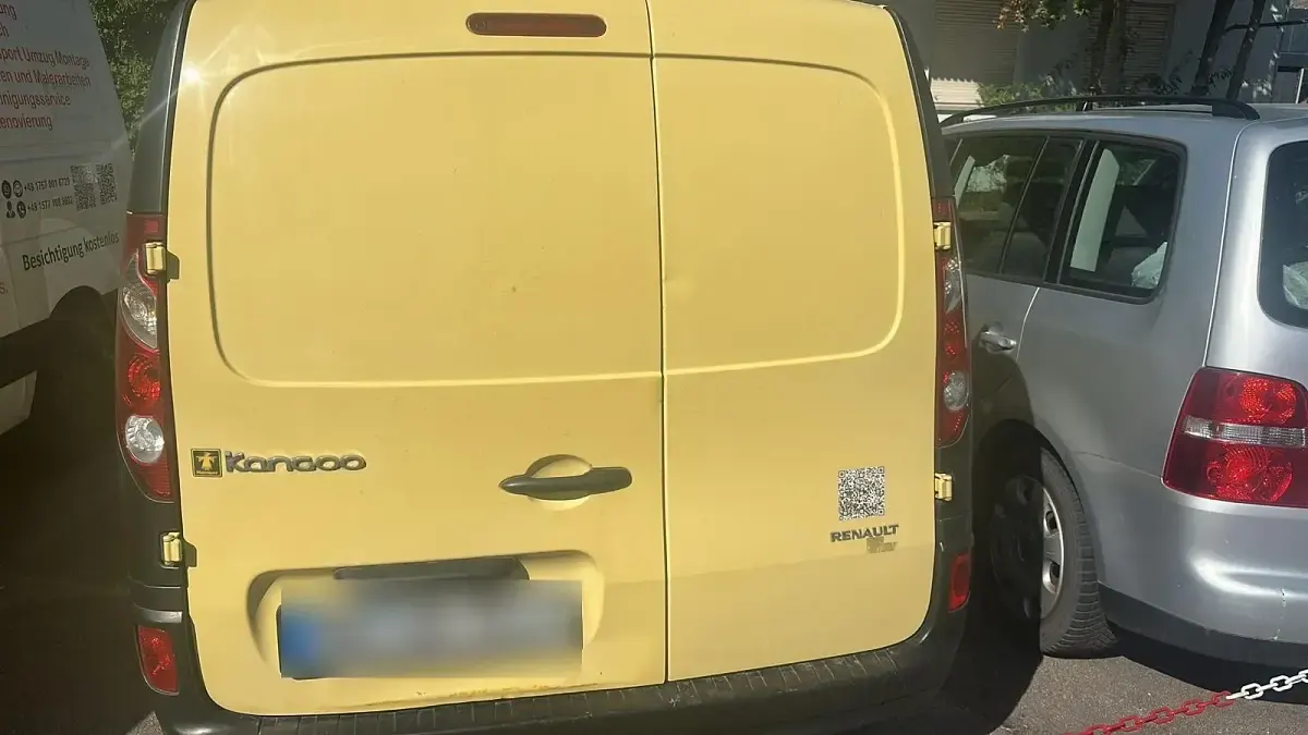 Gebraucht Renault Kangoo 2009 Gelb Van / Kleinbus