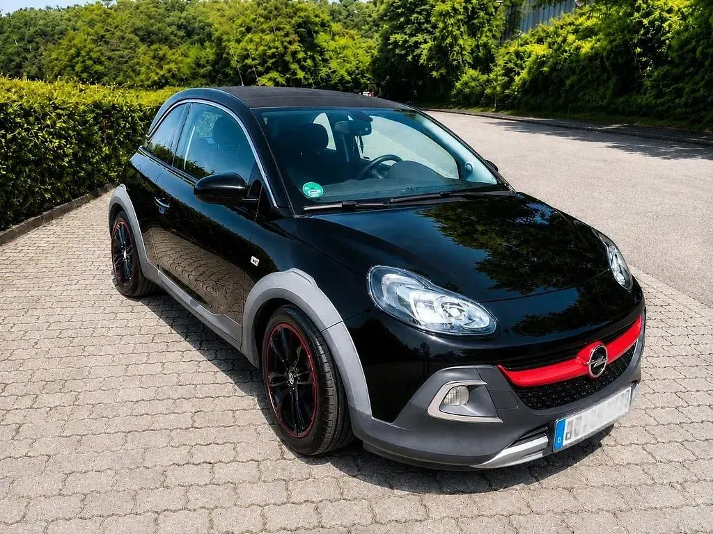 Gebraucht Opel Adam Rocks Rocks 87 PS (63 kW) 2017 Schwarz Kleinwagen