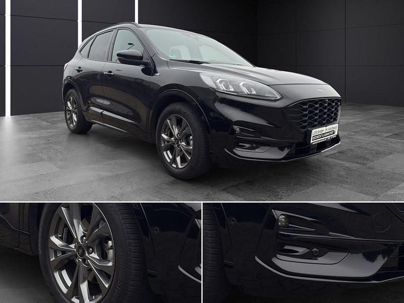 Obsidianschwarz metallic Gebraucht 2021 Ford Kuga ST-Line SUV | 22.480 € (Fairer Preis) - Bild 1/4