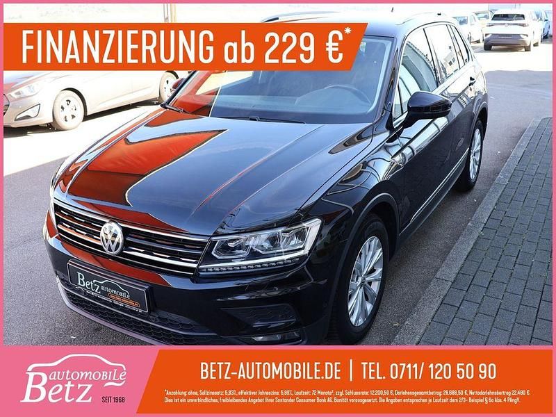 Schwarz Gebraucht 2018 VW Tiguan Sound SUV | 20.990 € (Fairer Preis) - Bild 1/4