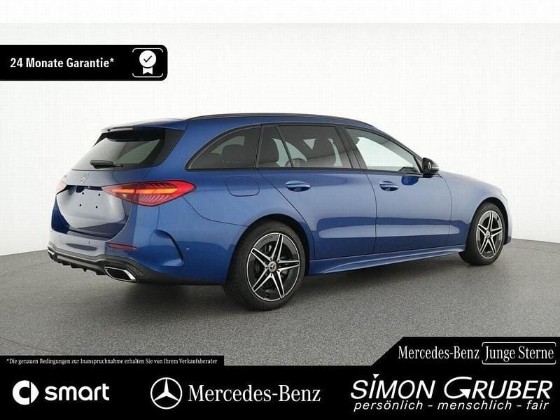 Gebraucht Mercedes C300e AMG 204 PS (150 kW) 2024 Lack spektralblau (metallic) Kombi
