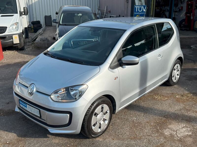 Silber Gebraucht 2014 VW up! move up! Kleinwagen | 5.950 € (Fairer Preis) - Bild 1/4