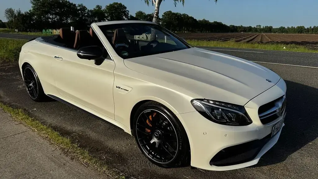 Gebraucht Mercedes C63S AMG AMG Edition 1 510 PS (375 kW) 2017 Weiß Cabrio