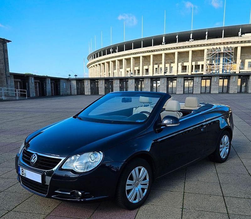 Blau Gebraucht 2006 VW Eos Cabrio | 4.500 € (Fairer Preis) - Bild 1/4