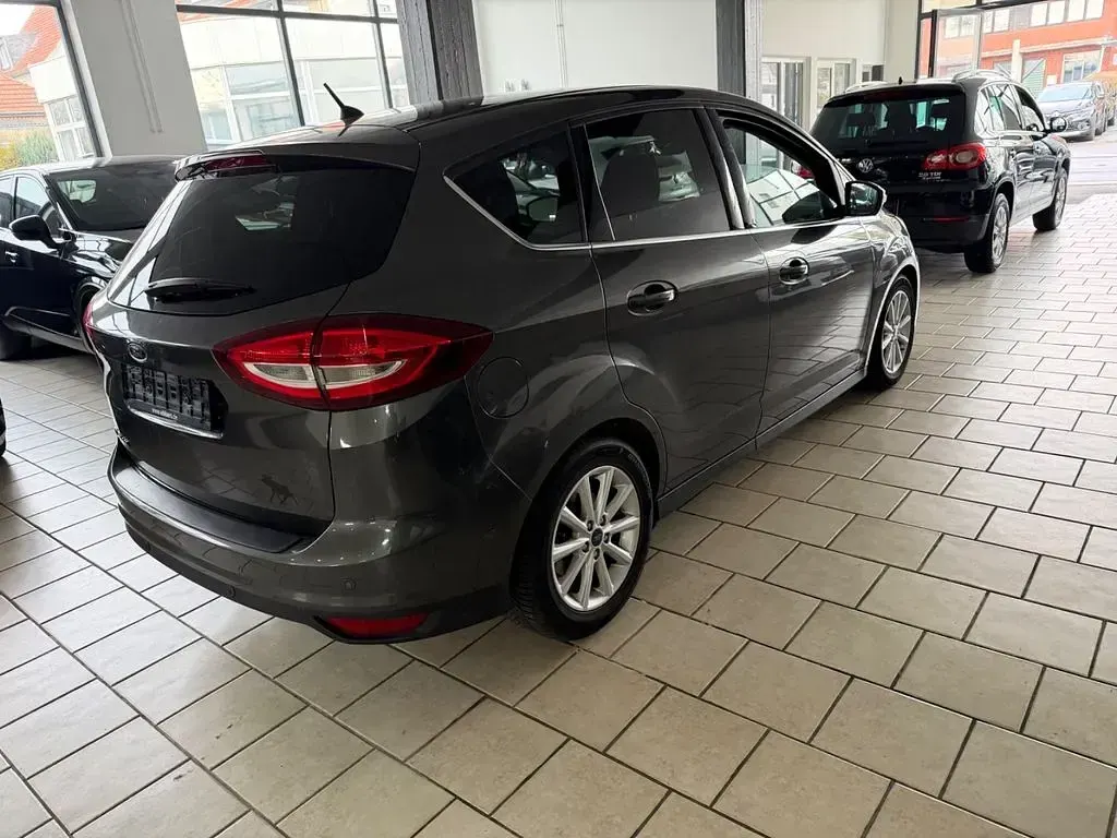 Gebraucht Ford C-MAX Titanium 125 PS (91 kW) 2015 Grau Van / Kleinbus