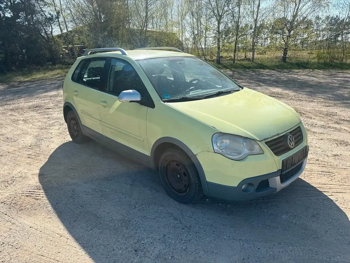 Gebraucht VW Polo Cross 105 PS (77 kW) 2007 Gelb Kleinwagen