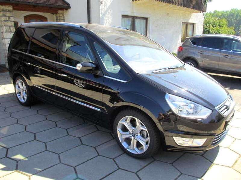 Schwarz Gebraucht 2013 Ford Galaxy Titanium Van / Kleinbus | 6.500 € (Superpreis) - Bild 1/4