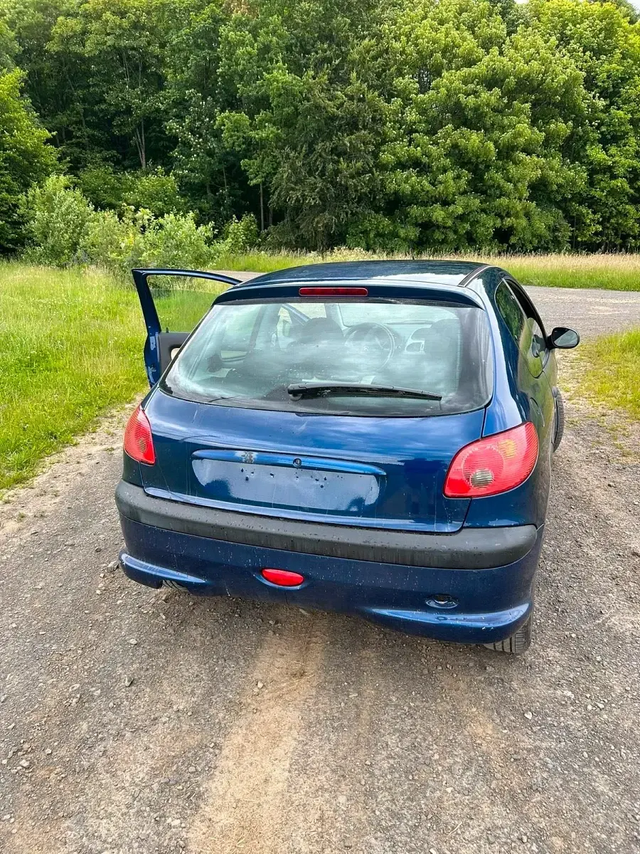 Gebraucht Peugeot 206 60 PS (44 kW) 2005 Blau Kleinwagen