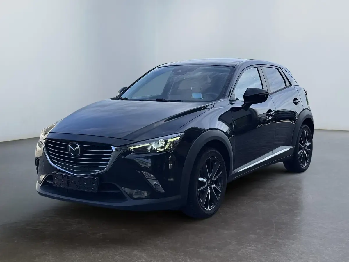 Gebraucht Mazda CX-3 Sports-Line 120 PS (88 kW) 2017 Onyxschwarz metallic SUV