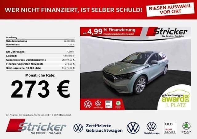 Gebraucht 2021 Skoda Enyaq iV Lodge SUV | 22.950 € (Guter Preis) - Bild 1/3