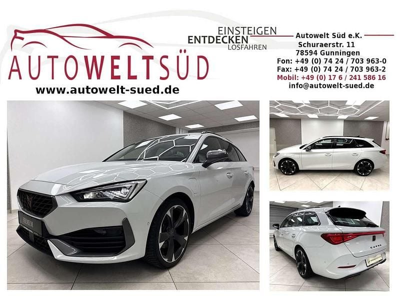 Nevadaweiß metallic Gebraucht 2023 Cupra Leon Kombi | 24.900 € (Superpreis) - Bild 1/4