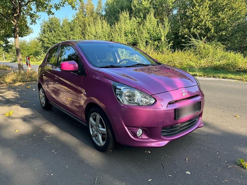 Violet Gebraucht 2014 Mitsubishi Space Star Kleinwagen | 6.750 € (Etwas zu teuer) - Bild 1/4