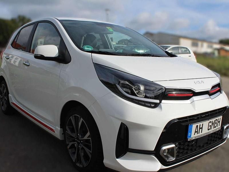 Schwarz Gebraucht 2022 Kia Picanto GT-Line Kleinwagen | 13.900 € (Guter Preis) - Bild 1/4
