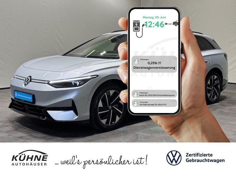 Scale silver metallic Gebraucht 2024 VW ID.7 Pro Limousine | 50.730 € (Teuer) - Bild 1/3