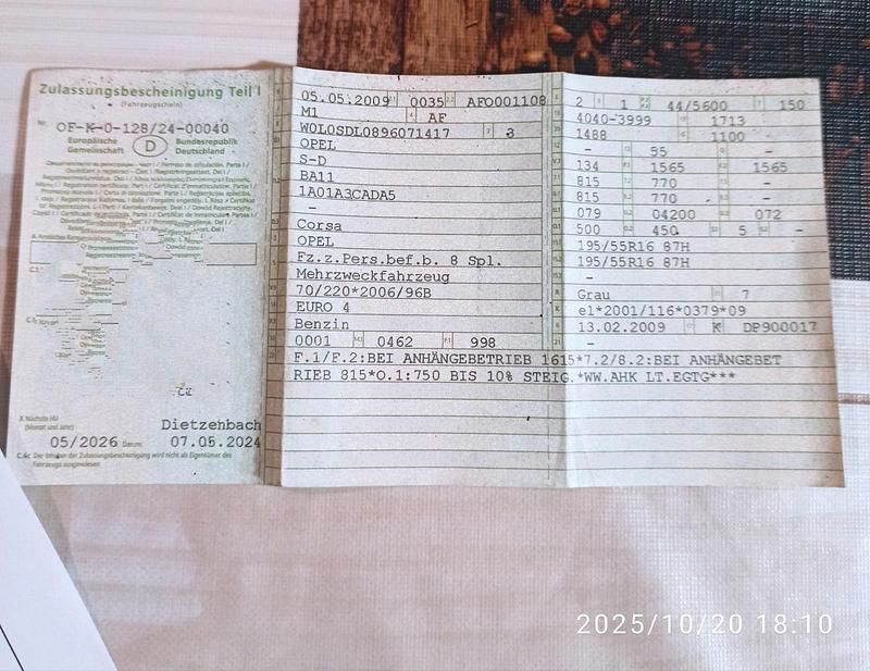 Grau Gebraucht 2009 Opel Corsa S Kleinwagen | 2.500 € - Bild 1/4