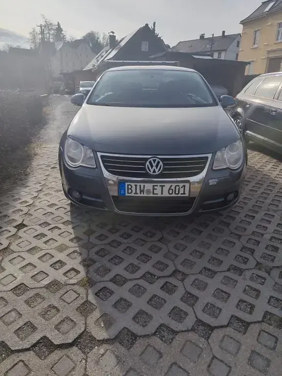 Brugt VW Eos 116 HK (85 kW) 2007 Grå Cabriolet