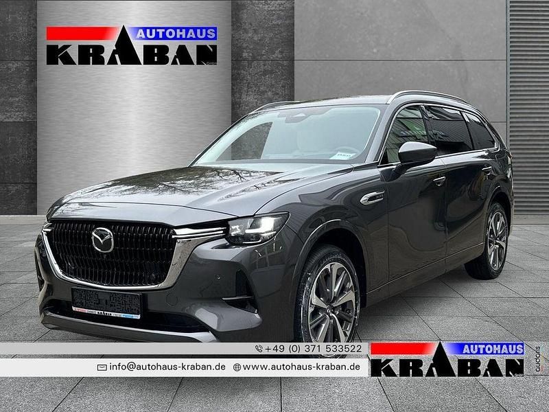Grau Neu 2025 Mazda CX-80 Takumi-Line SUV | 62.990 € (Etwas zu teuer) - Bild 1/4