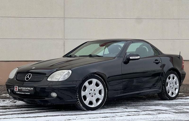 Schwarz Gebraucht 2003 Mercedes SLK230 Edition Cabrio | 2.890 € (Superpreis) - Bild 1/4