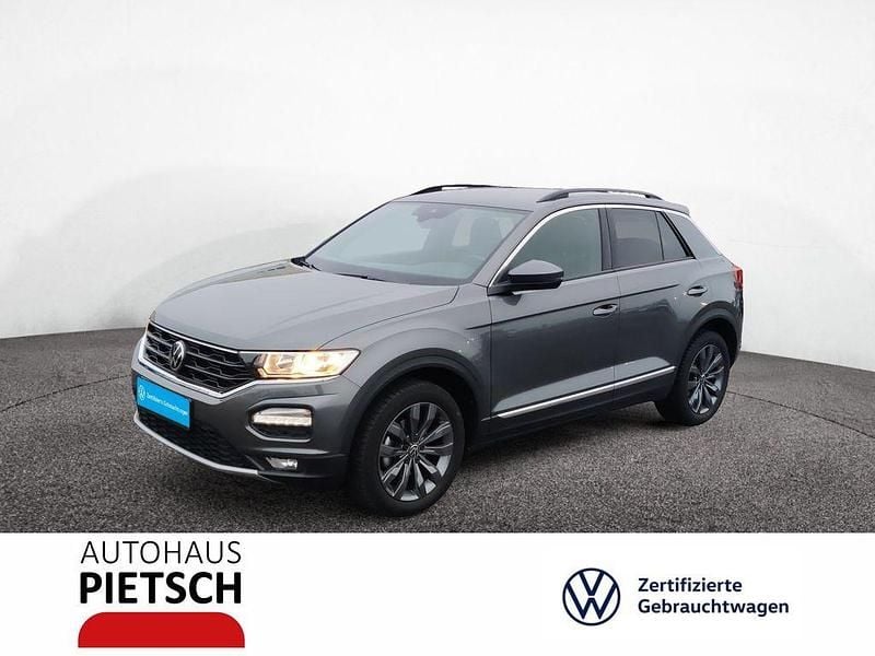 Grau Gebraucht 2022 VW T-Roc Sport SUV | 23.990 € (Guter Preis) - Bild 1/4