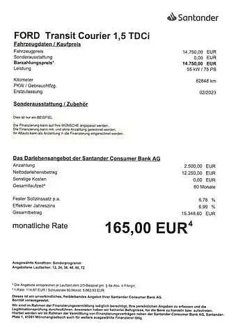 Usata Ford Transit 75 CV (55 kW) 2023 Andere