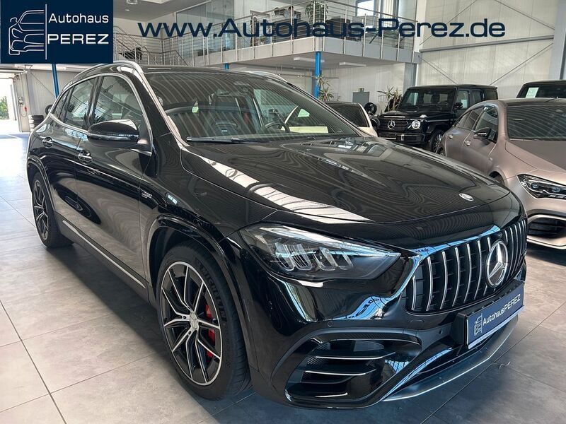 Schwarz Gebraucht 2023 Mercedes GLA45 AMG AMG SUV | 63.398 € (Teuer) - Bild 1/4