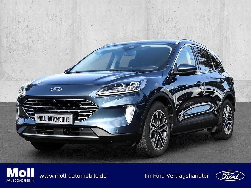 Blau Gebraucht 2020 Ford Kuga Titanium X SUV | 19.890 € (Guter Preis) - Bild 1/4