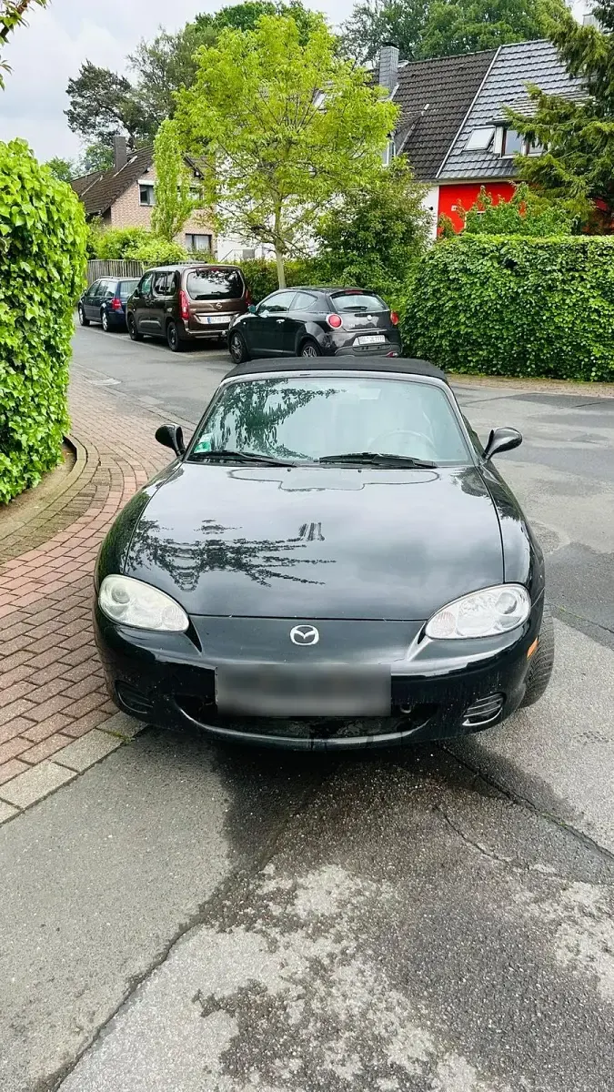 Gebraucht Mazda MX5 110 PS (80 kW) 2004 Schwarz Cabrio