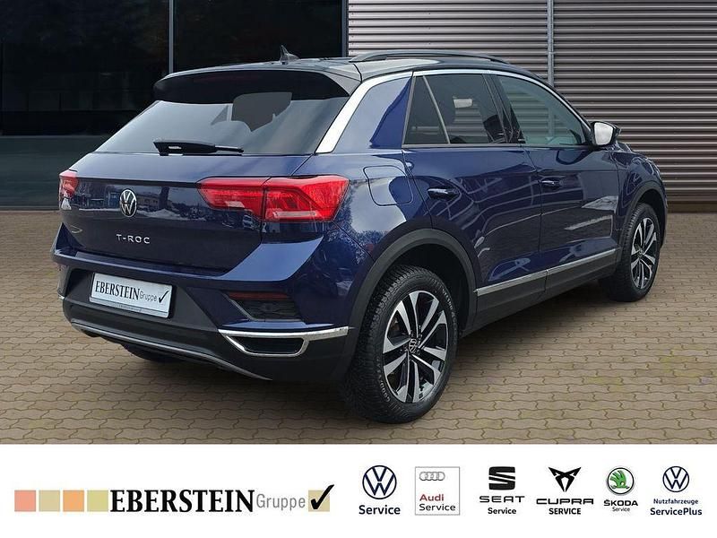 Gebraucht VW T-Roc United 150 PS (110 kW) 2020 Blau SUV