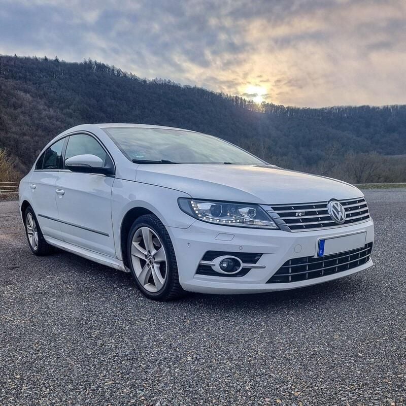 Weiß Gebraucht 2014 VW CC R-line Limousine | 12.900 € (Guter Preis) - Bild 1/4