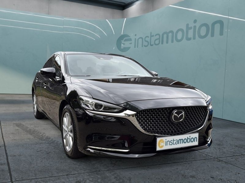 Schwarz Gebraucht 2022 Mazda 6 Sports-Line Limousine | 25.730 € (Fairer Preis) - Bild 1/3