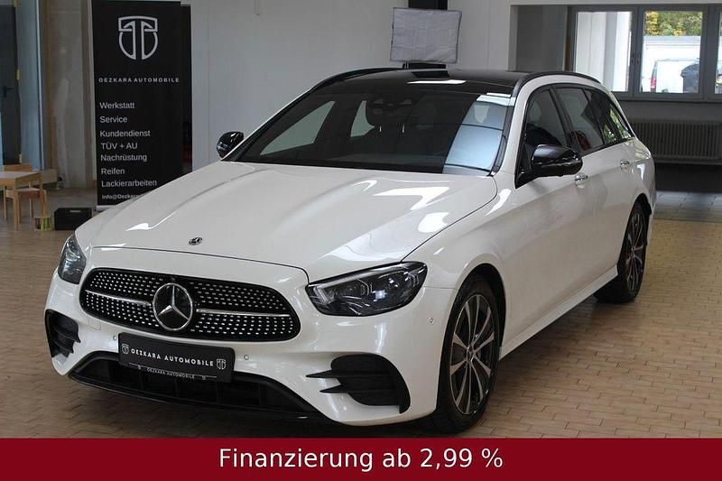 Weiß Gebraucht 2021 Mercedes E400 AMG Kombi | 44.950 € (Fairer Preis) - Bild 1/4