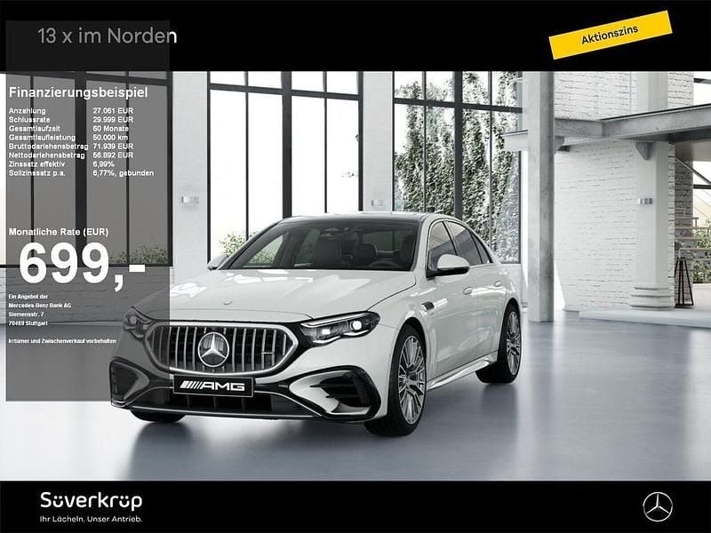 Gebraucht Mercedes E53 AMG AMG 449 PS (330 kW) 2025 Weiß manufaktur lack manufaktur opalithw Limousine