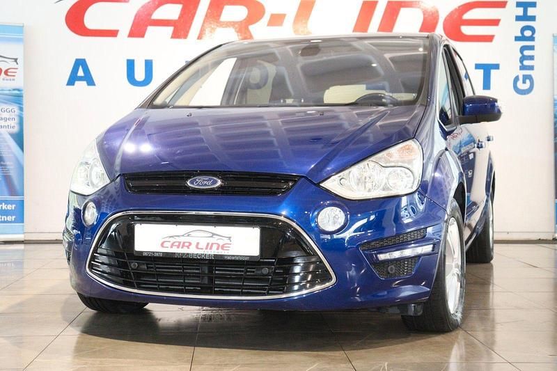 Blau Gebraucht 2014 Ford S-MAX Titanium Van / Kleinbus | 9.888 € (Fairer Preis) - Bild 1/4