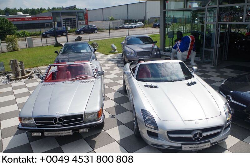 Gebraucht Mercedes SL280 177 PS (130 kW) 1978 Silber Cabrio