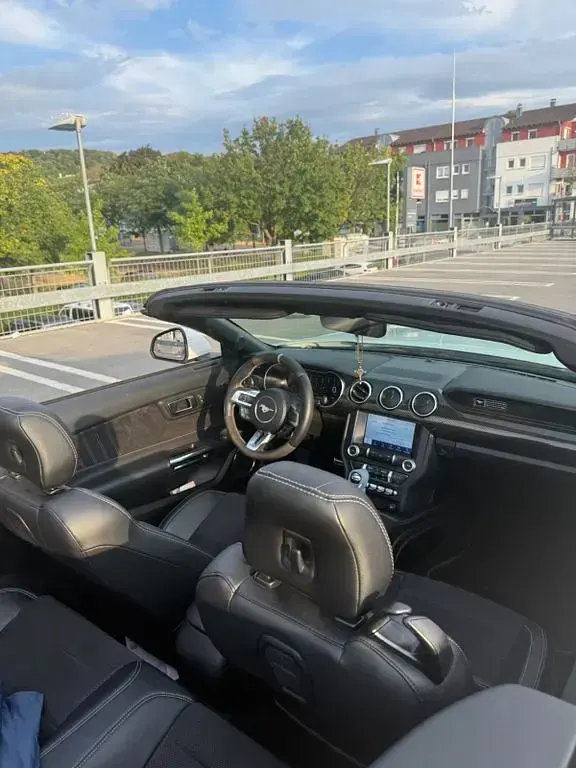 Gebraucht Ford Mustang GT 450 PS (330 kW) 2020 Weiß Cabrio