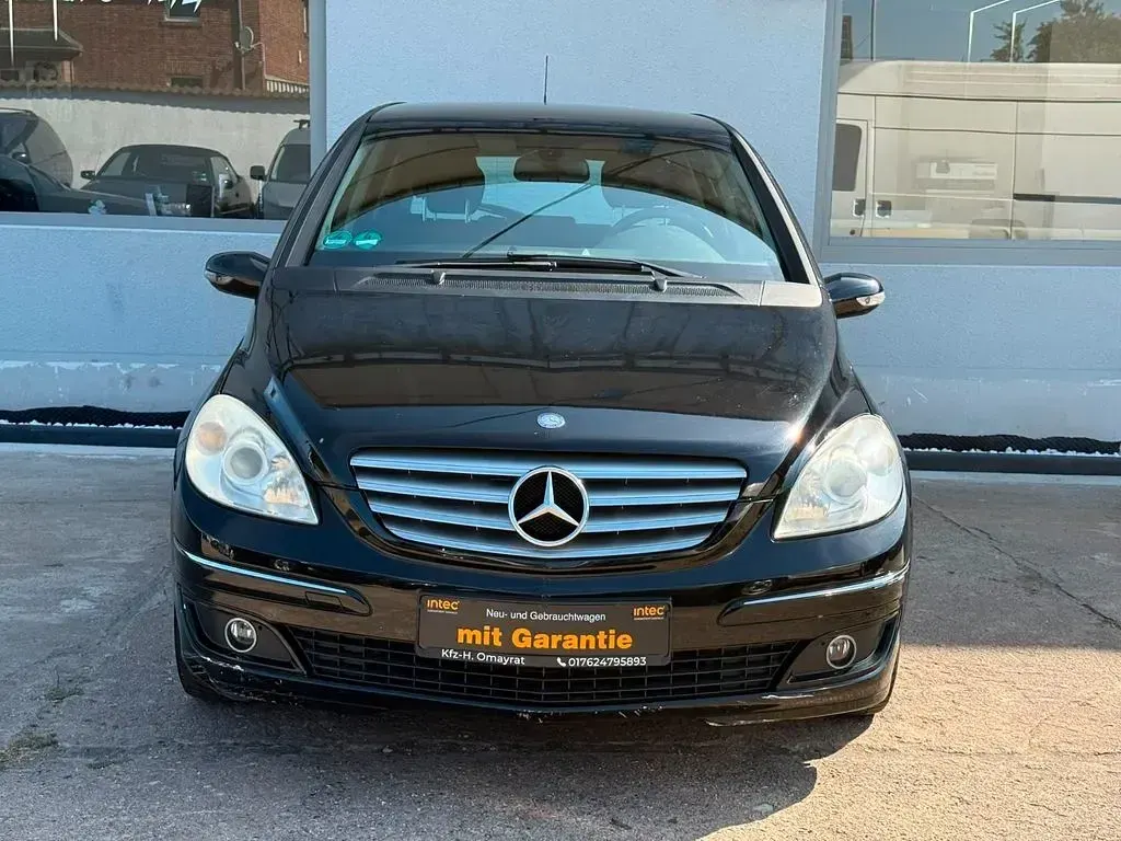 Gebraucht Mercedes B170 116 PS (85 kW) 2007 Schwarz Van / Kleinbus