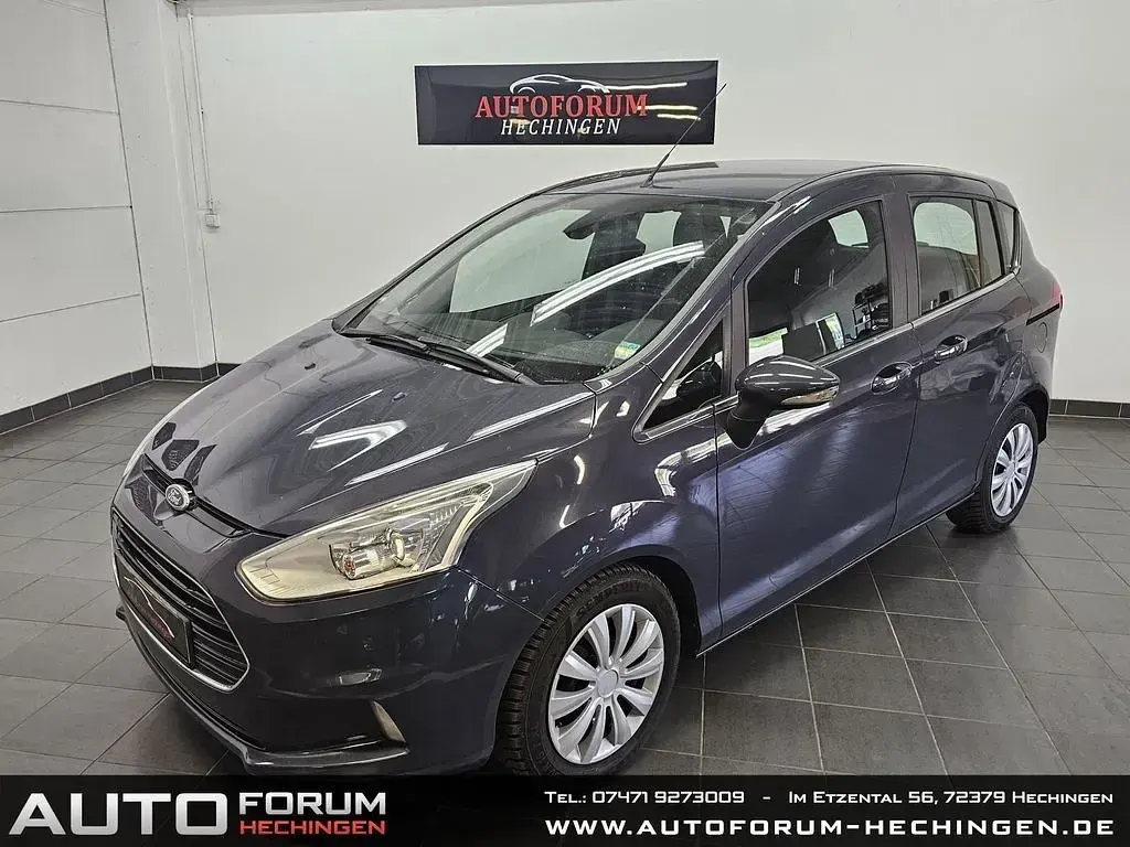 Gebraucht Ford B-MAX Titanium 101 PS (74 kW) 2013 Midnight skygrau Van / Kleinbus
