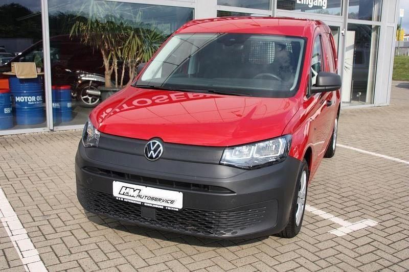 Rot Gebraucht 2022 VW Caddy Basis Van / Kleinbus | 18.999 € (Superpreis) - Bild 1/4