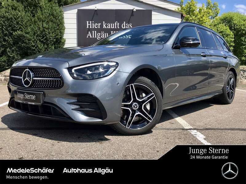 Lack selenitgrau Gebraucht 2022 Mercedes E300 AMG Kombi | 45.789 € (Teuer) - Bild 1/4